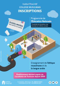 Inscription au collège lycée musulman - IPA Toulouse