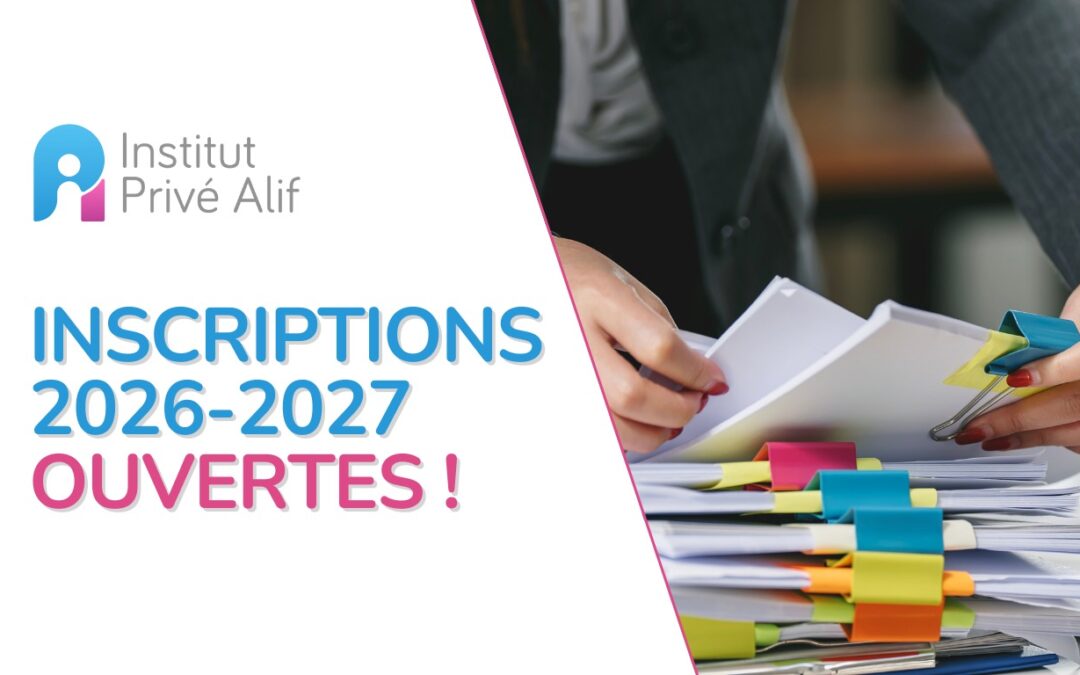 Préinscriptions ouvertes – Rentrée 2026-2027